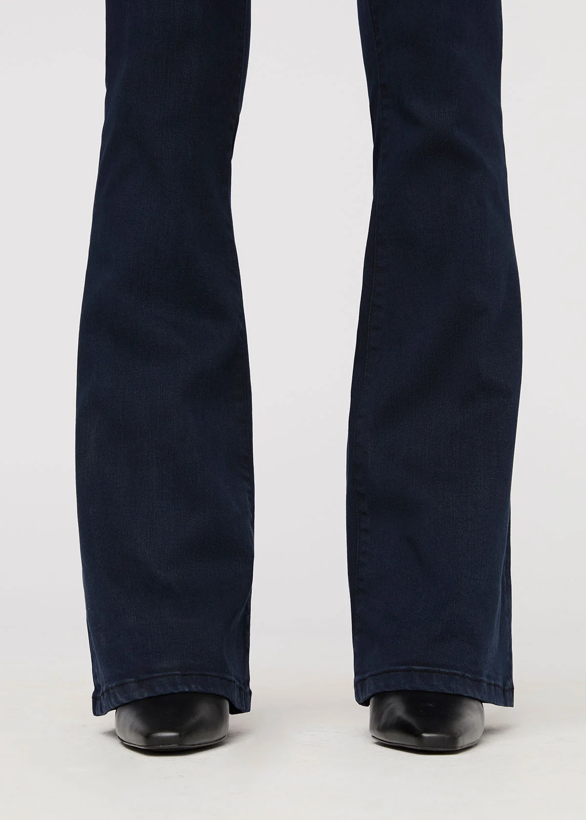 No Sweat Denim High Rise Flare - Dusk Blue - Image 7