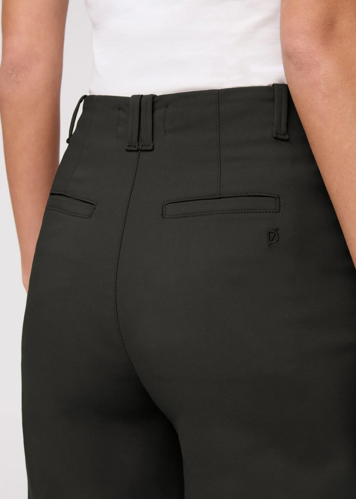 NuStretch High Rise Trouser - Evergreen - Image 6