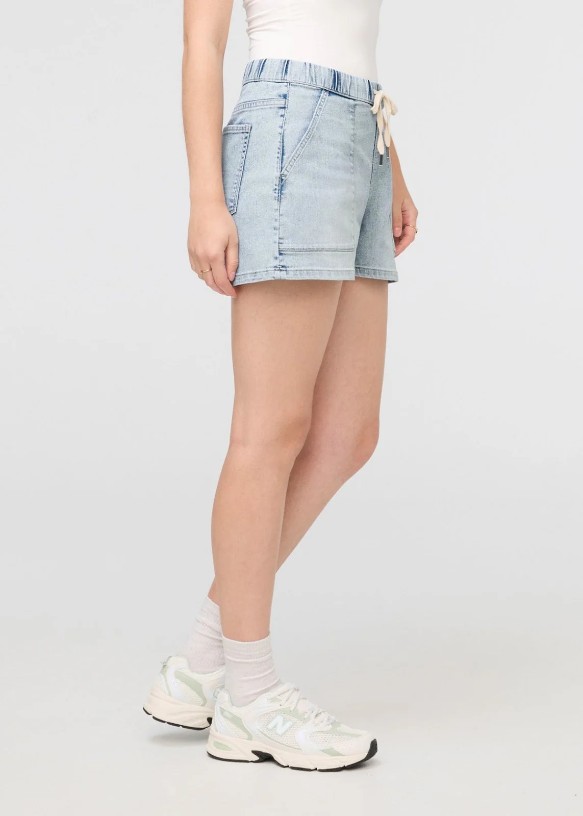 Performance Denim Harbour Short - Coastal - Image 3
