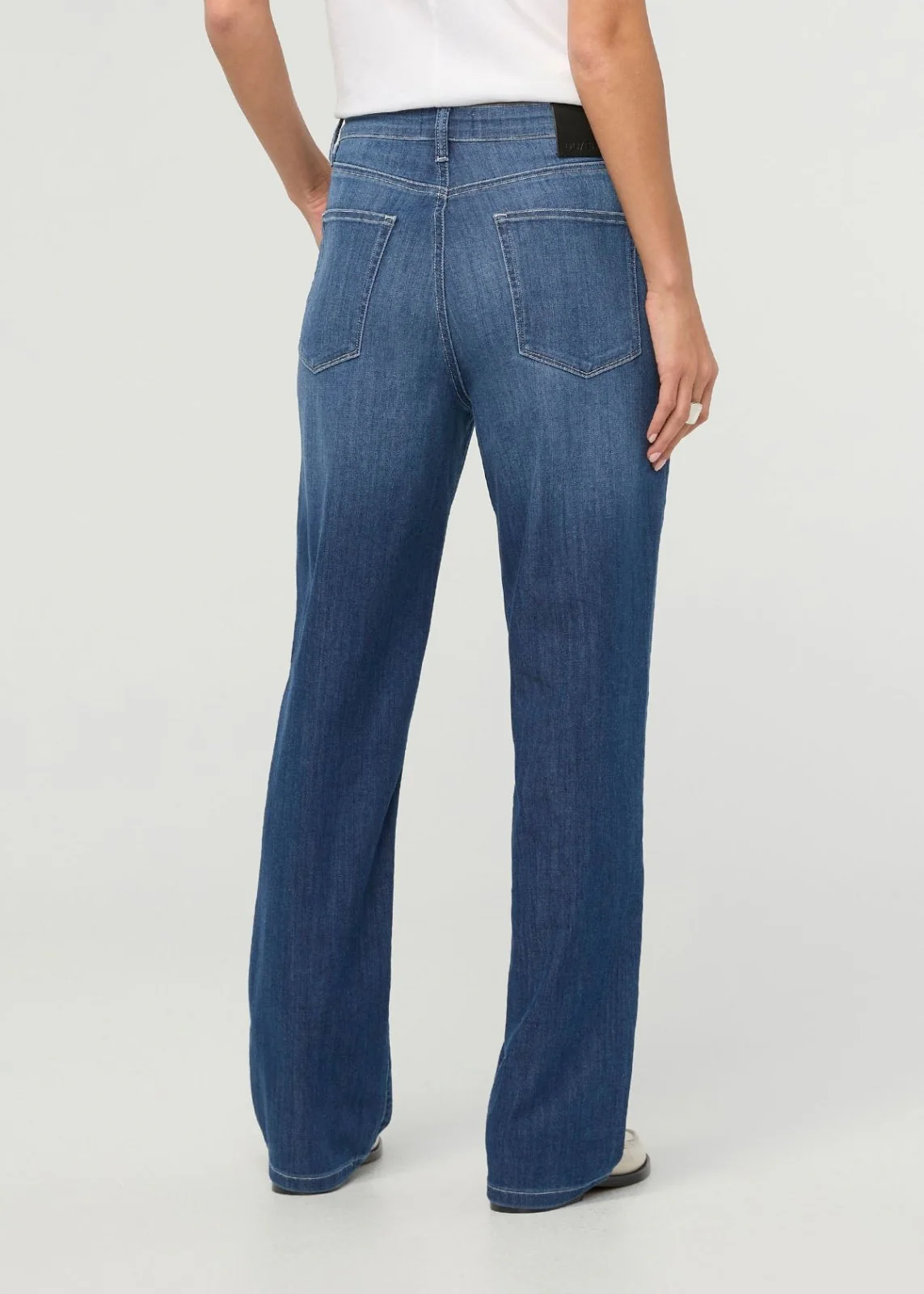 Performance Denim Lite High Rise Straight - Breeze Blue - Image 4