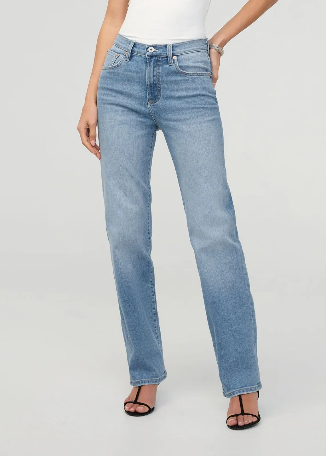 Performance Denim+ High Rise Straight - Current - Image 2