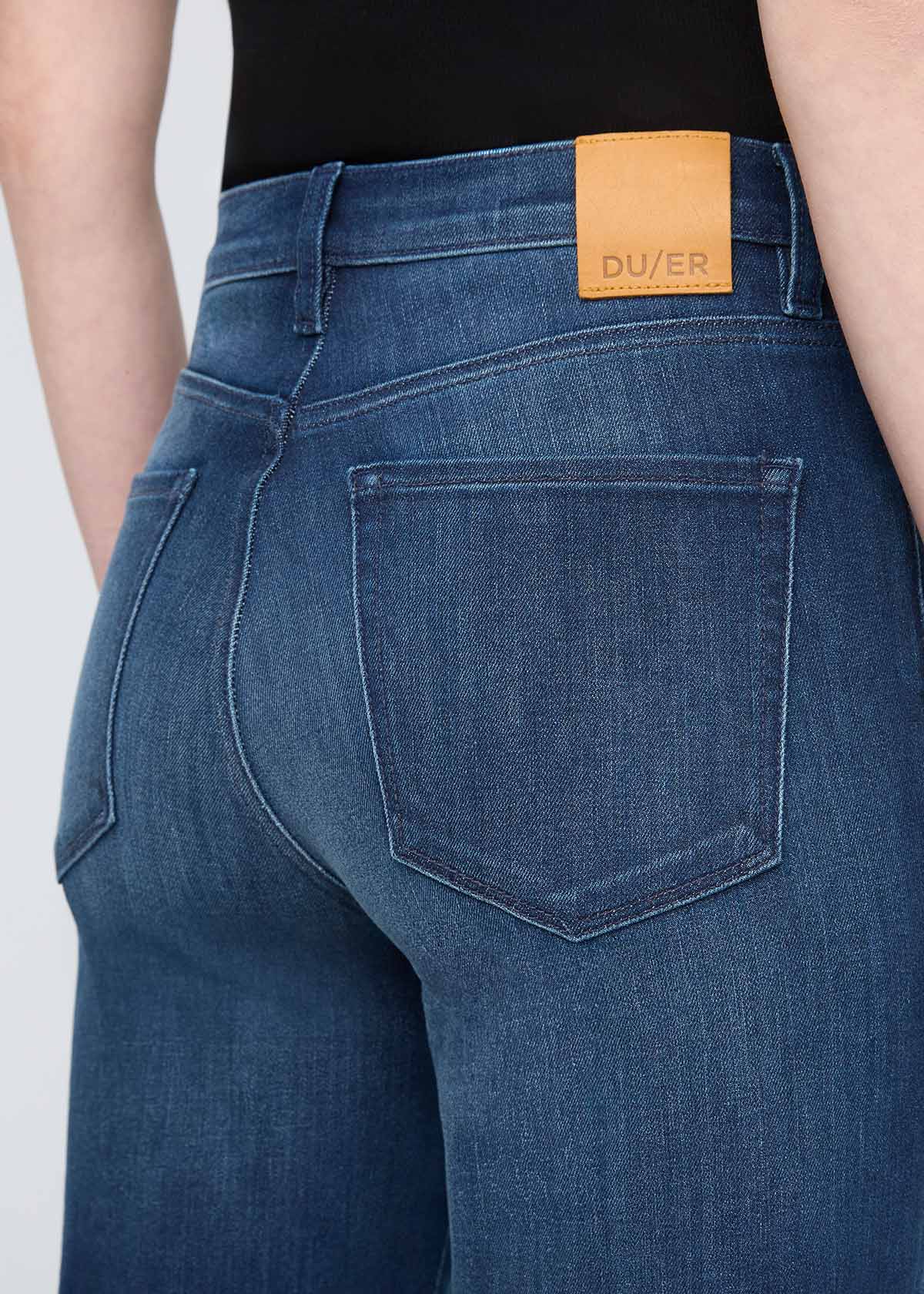 Performance Denim+ High Rise Straight - Moonlight - Image 6