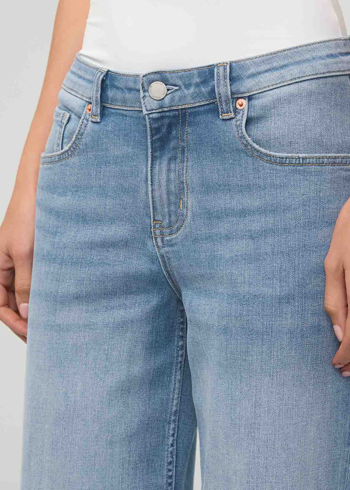Performance Denim+ Mid Rise Loose Straight - Current - Image 6