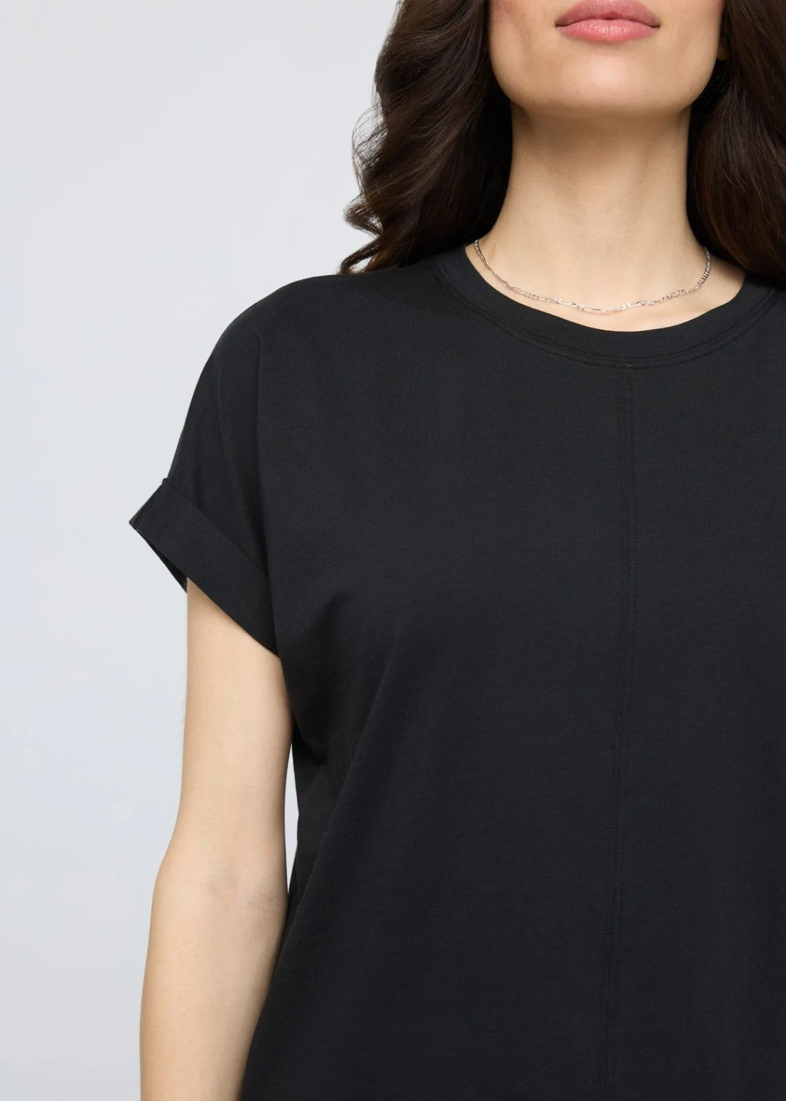 PurePima Dolman Tee - Black - Image 4