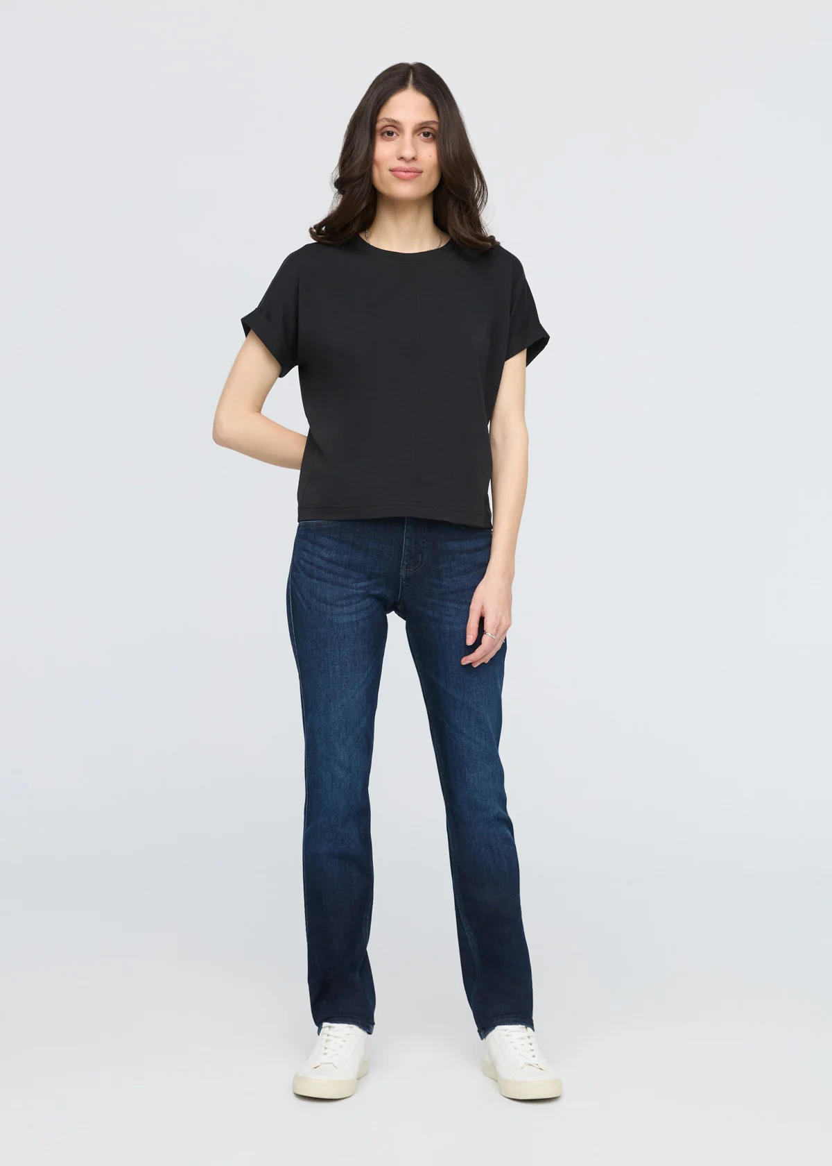 PurePima Dolman Tee - Black - Image 5
