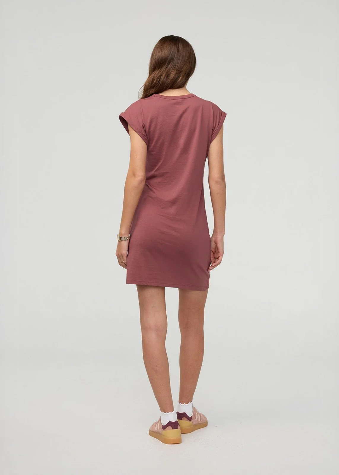 Purepima Easy Dress - Red Clay - Image 4