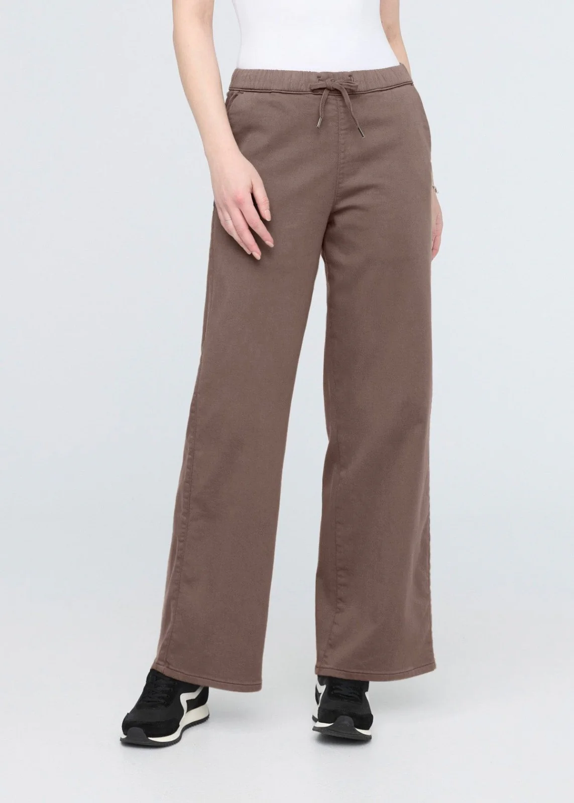No Sweat Wide Leg Pant - Canteen - Image 2