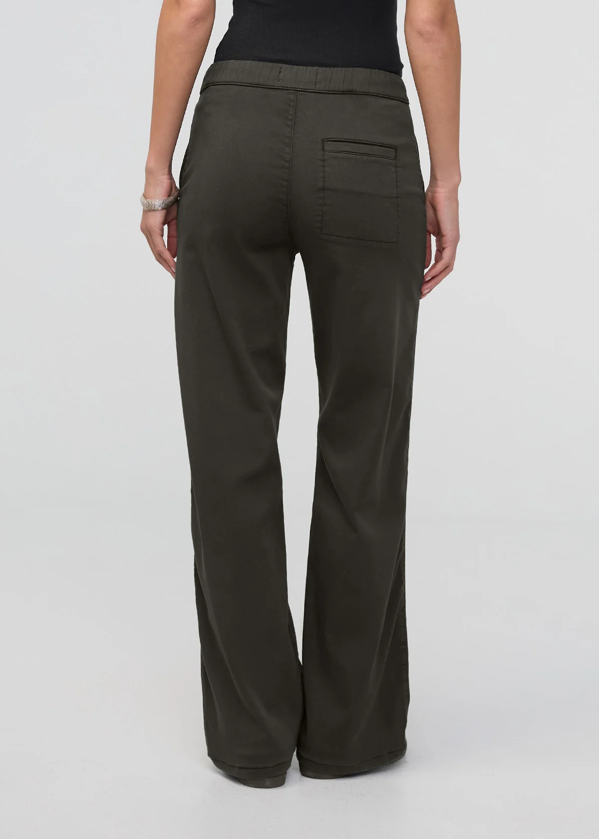 No Sweat Wide Leg Pant - Evergreen - Image 4